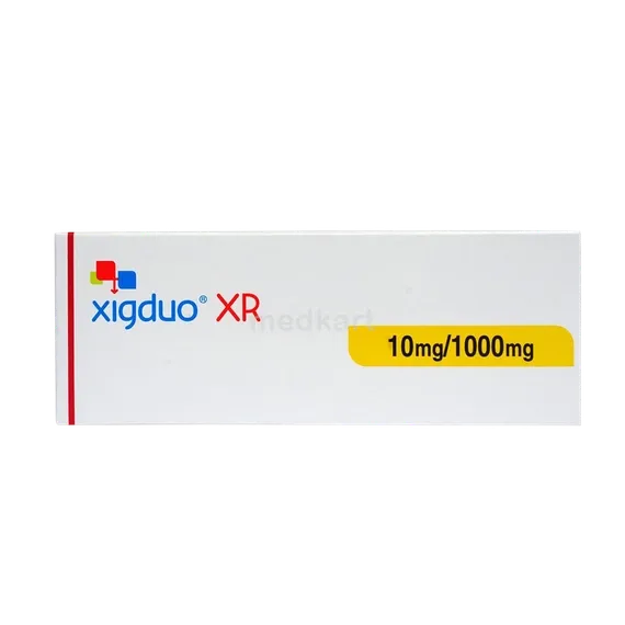 xigduo xr 10/1000mg tablet 7's